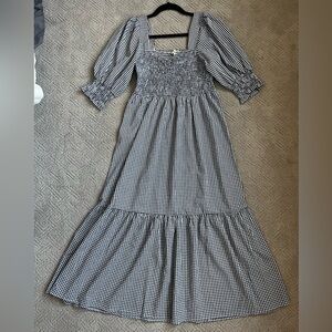 Maxi Gingham Dress